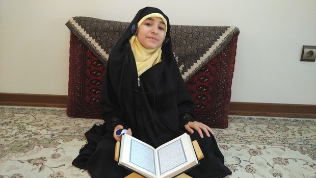 دختر 7 ساله شهرری حافظ کل قرآن شد