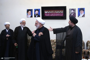 حاشیه مراسم تجدید میثاق مسئولان عالی قضایی با آرمان های حضرت امام خمینی (س)