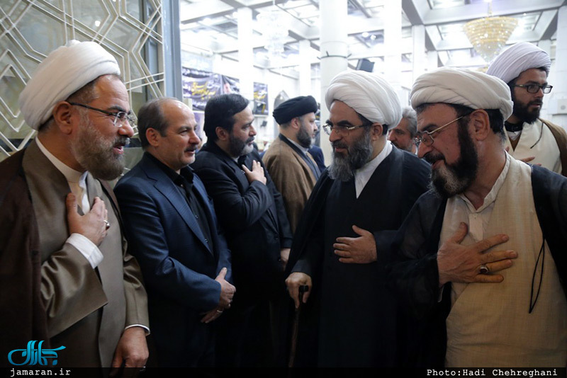 مراسم اولین سالگرد ارحال آیت الله موسوی اردبیلی(ره) 