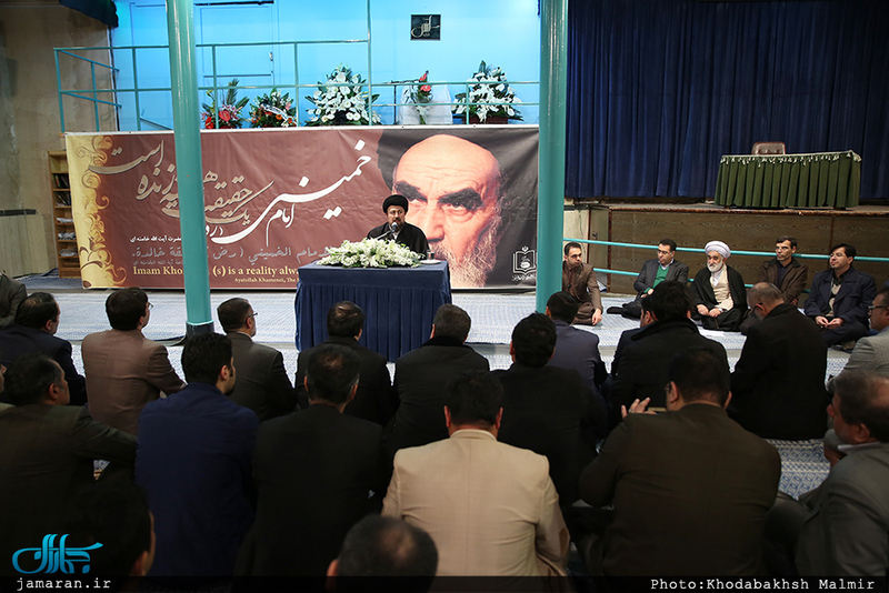 دیدار جمعی از اعضای کانون دانش آموختگان دانشگاهای تبریز‎ با سید حسن خمینی