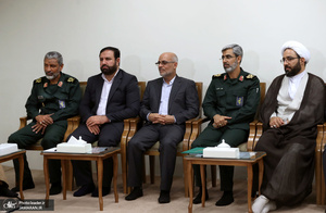 دیدار اعضای ستاد کنگره شهدای استان هرمزگان با رهبر معظم انقلاب