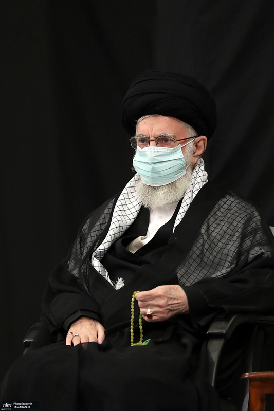 اولین شب مراسم عزاداری حضرت اباعبدالله الحسین (ع) در حسینیه امام خمینی