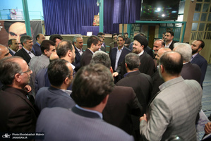 7T3A2631دیدار مدیر کل و اعضای شورای معاونین و روسای ادارات آموزش و پرورش شهرستانهای  تهران با سید حسن خمینی