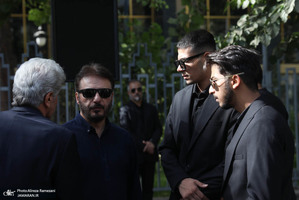 مراسم تشییع امید جهان