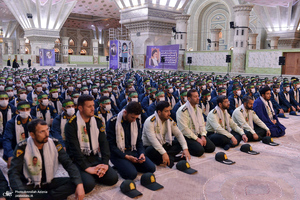 تجدید میثاق دانشجویان و فرماندهان دانشگاه افسری و تربیت پلیس امام حسن مجتبی‎‎ (ع) با آرمان حضرت امام خمینی (س)