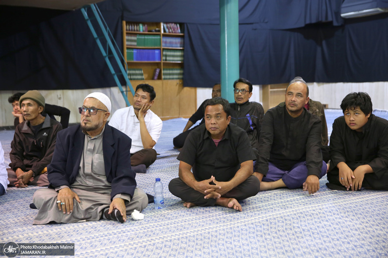بازدید جمعی از زائرین ابا عبدالله الحسین از کشور اندونزی از جماران