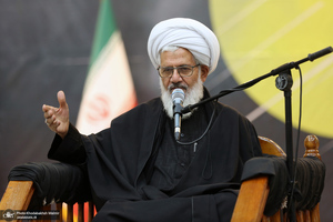 سومین شب عزاداری حضرت اباعبدالله الحسین (ع) در حرم امام خمینی