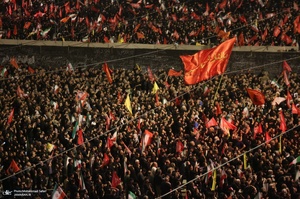 مراسم وداع با رهبر شهید انقلاب در مصلی تهران- 6