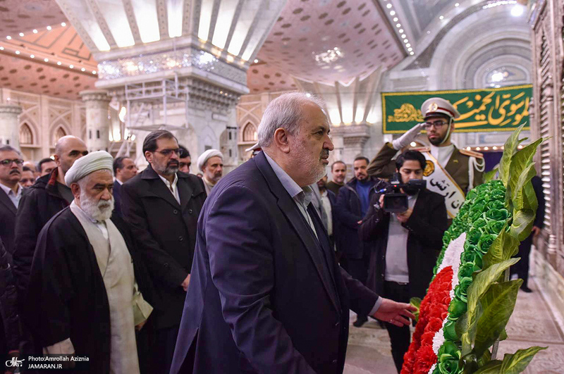 تجدید میثاق وزیر، معاونان و کارکنان وزارت نیرو