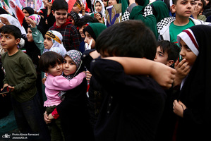 یادبود چهلمین روز شهادت مظلومانه دانش‌آموزان میناب در پی حملات وحشیانه صهیونی-آمریکایی