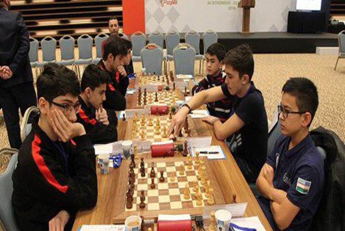 تیم شطرنج نوجوانان مقابل هند شکست خورد