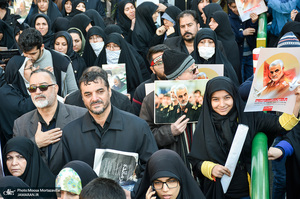  حضور میلیون ها تهرانی در تشییع پیکر مطهر سردار قاسم سلیمانی - 10 