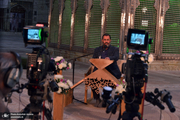 پشت صحنه برنامه«مصباح» در حرم مطهر امام خمینی