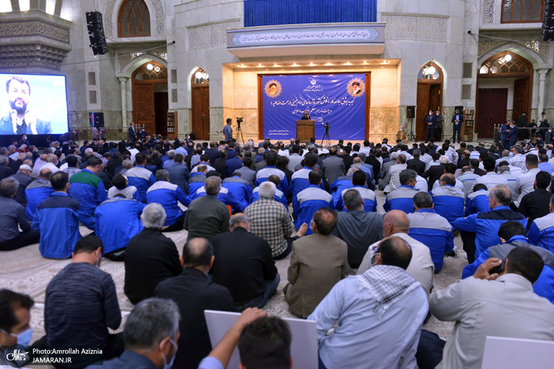 تجدید میثاق جامعه کارگری با آرمان های امام خمینی(س)