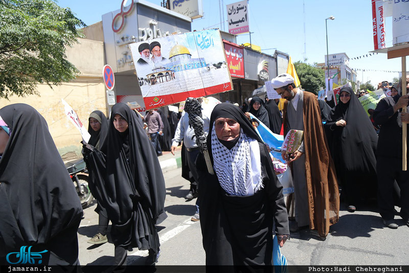 راهپیمایی با شکوه روز جهانی قدس در قم