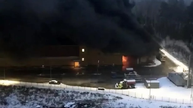 دومین آتش سوزی مهیب در مسکو در کمتر از یک هفته