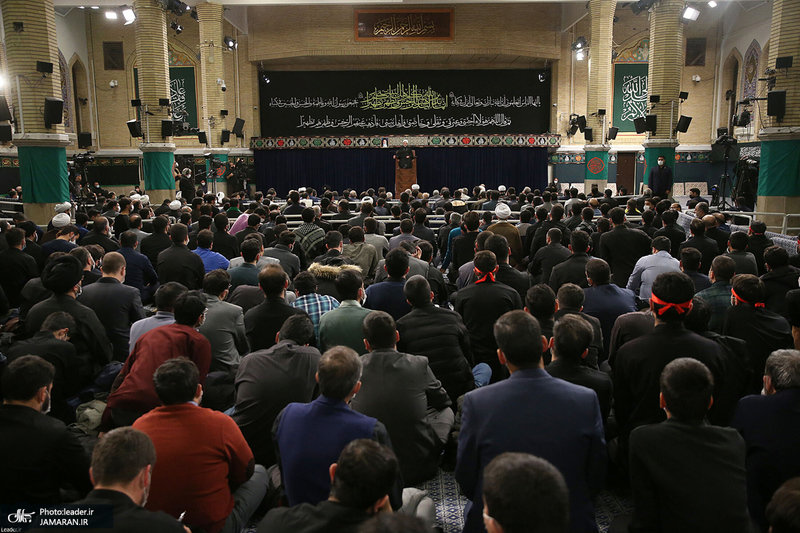 دومین شب مراسم عزاداری حضرت فاطمه‌زهرا (س) در حسینیه امام خمینی