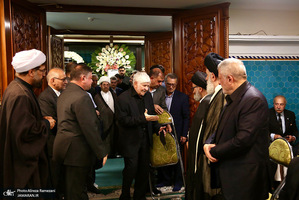 مراسم ختم برادر مرحوم آیت الله هاشمی رفسنجانی (ره)