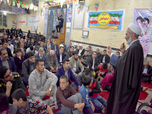 آیین پیروزی سالگرد انقلاب در بهاباد برگزار شد