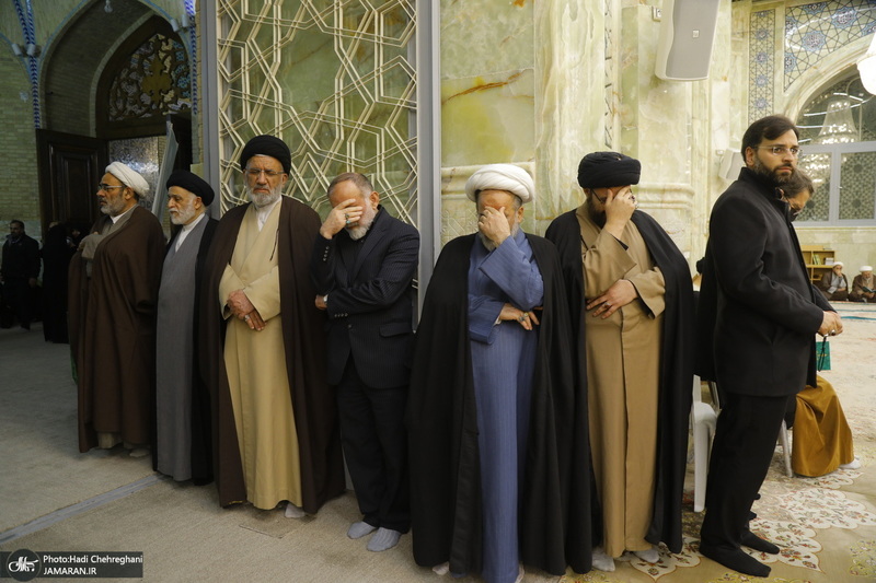 مراسم بزرگداشت آیت الله امامی کاشانی (ره) در مسجد اعظم قم