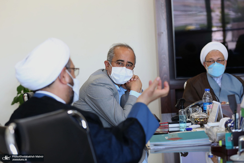 دیدار سرپرست موسسه تنظیم و نشر آثار امام خمینی(س) با رئیس شورای اسلامی شهر مشهد