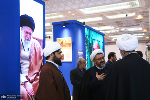 حضور حجت الاسلام و المسلمین علی کمساری در بیست‌ و چهارمین نمایشگاه رسانه‌های ایران