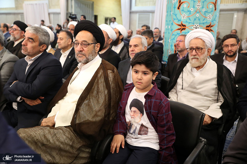دیدار مسئولان نظام و مهمانان کنفرانس وحدت اسلامی با رهبر معظم انقلاب