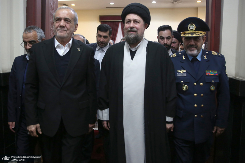 تجدید میثاق اعضای هیئت دولت با آرمان های امام خمینی (س) -1