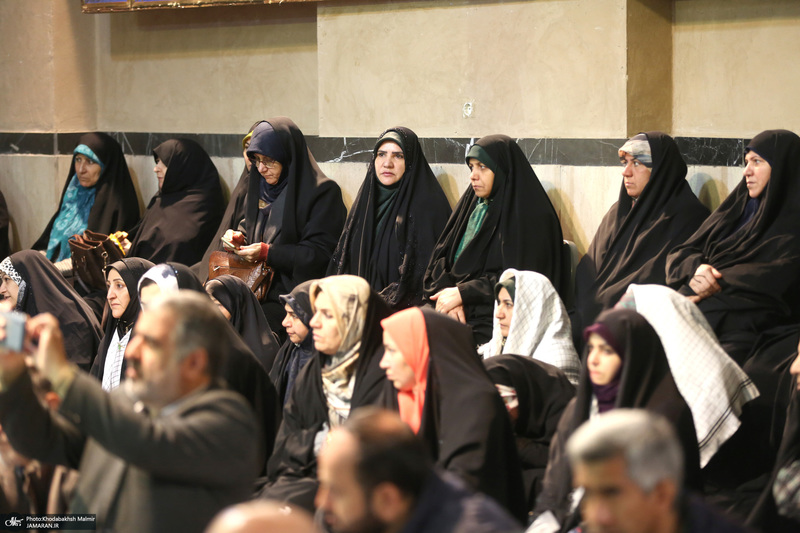 مراسم سی و پنجمین سالگرد گردان علی اکبر (ع) در حسینیه جماران