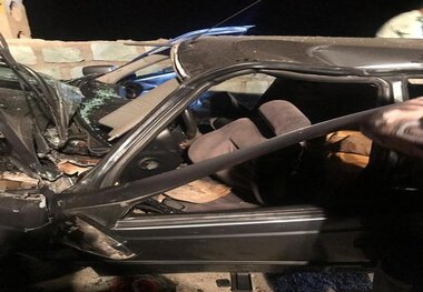 برخورد مرگبار دو دستگاه خودرو در جاده چالوس