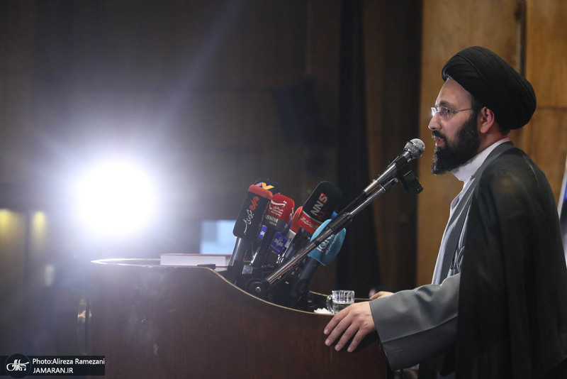 سخنرانی سید علی خمینی در دانشگاه تهران