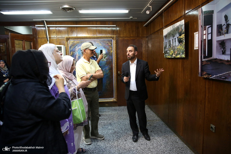 بازدید جمعی از گردشگران کشورهای  هند، پاکستان ، کانادا  مقیم در آمریکا