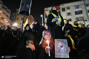 مراسم شب شهادت سید حسن نصرالله