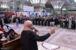 تجدید میثاق بسیجیان با آرمان‌های امام خمینی (س)