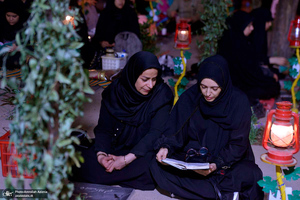 احیای شب نوزدهم ماه رمضان در گلزار شهدای بهشت زهرا (س)
