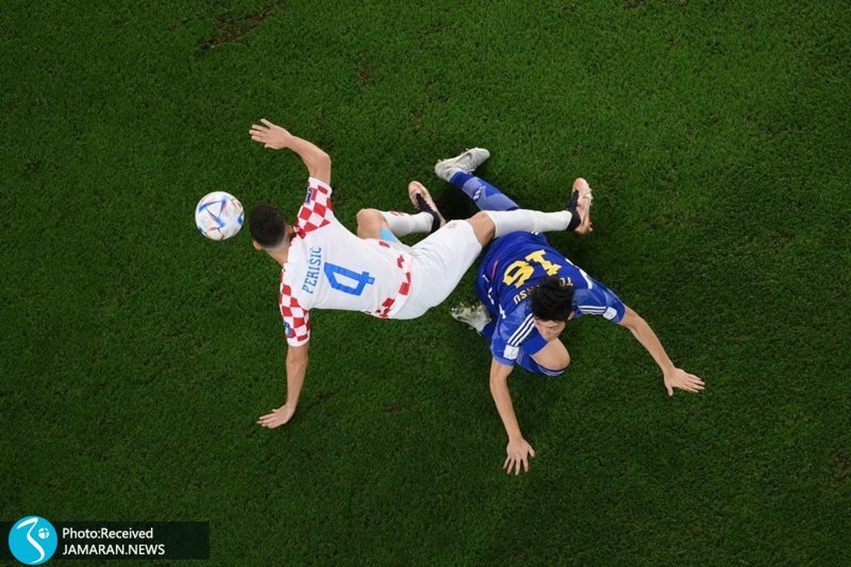  پایان رویای سامورایی ها/ صعود کرواسی به لطف پنالتی ها/ عکس و ویدئوی گلها