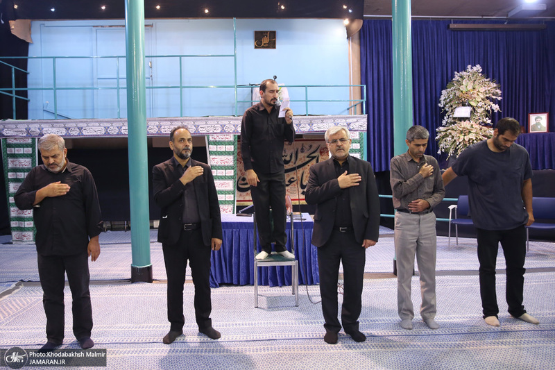 مراسم عزاداری کارکنان موسسه تنظیم ونشر آثار امام خمینی (س) به مناسبت دهه اول محرم