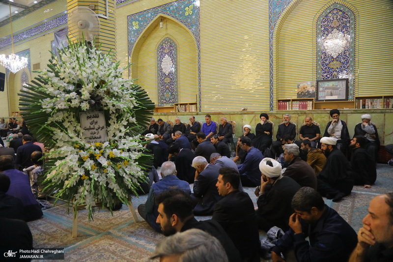مراسم بزرگداشت همسر مرحوم آیت الله سید حسن طاهری خرم آبادی 