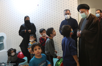  در شب یلدا؛ حضور رئیس جمهور در جمع ایتام و کودکان معلول (4)