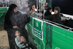 هم قدم با زائران کربلا؛ مرز شلمچه
