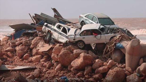 فاجعه بی سابقه در لیبی:3هزار کشته و بیش از 9 هزار مفقود شدند/ برخی مناطق به طور کامل محو شدند+تصاویر