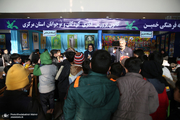 ترافیک نشست های علمی و پژوهشی و حضور گرم دانش آموزان در بیت امام 