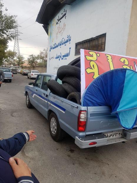 طرح ساماندهی جاده فردیس به اجرا در آمد