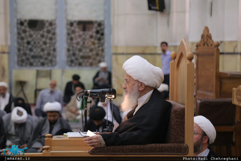 نخستین جلسه درس حضرت آیت الله العظمی وحید خراسانی در سال جدید تحصیلی