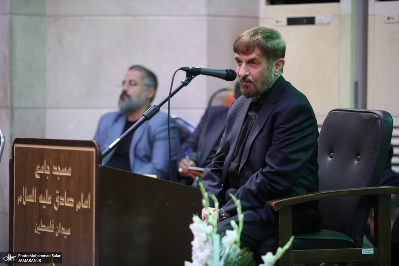 مراسم ختم همسر علی آقامحمدی -1