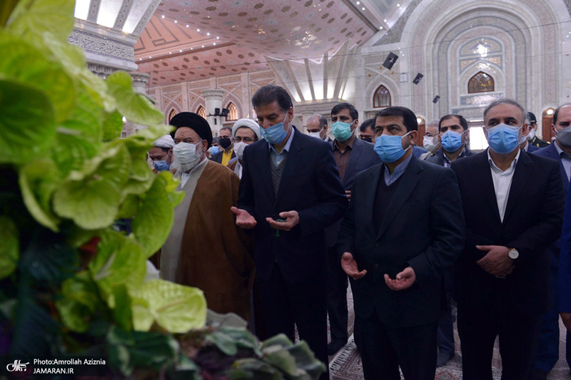 تجدید میثاق مدیران و کارکنان سازمان جنگل ها، مراتع و آبخیزداری  با آرمان های حضرت امام(س)