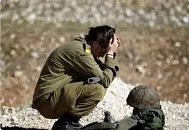 یک سرباز اسرائیلی جا ماند!