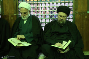 تجدید میثاق رئیس قوه قضاییه و مسئولان عالی قضایی با آرمان‌های حضرت امام (س)