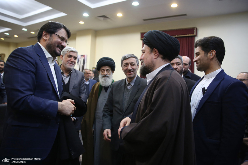 دیدار رئیس، مدیران و کارکنان ستاد اجرایی فرمان امام (ره) با سید حسن خمینی