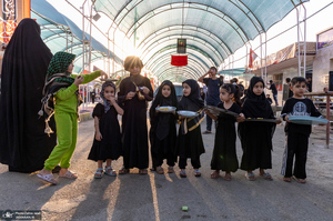 هم قدم با زائران اباعبدالله الحسین (ع)؛ چذابه
